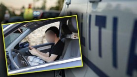 Culmea tupeului: Un șofer oprit în trafic s-a mutat pe scaunul din dreapta, deși era singur în mașină